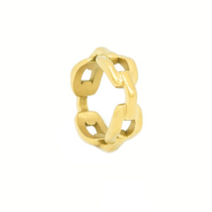18k gold plated ring